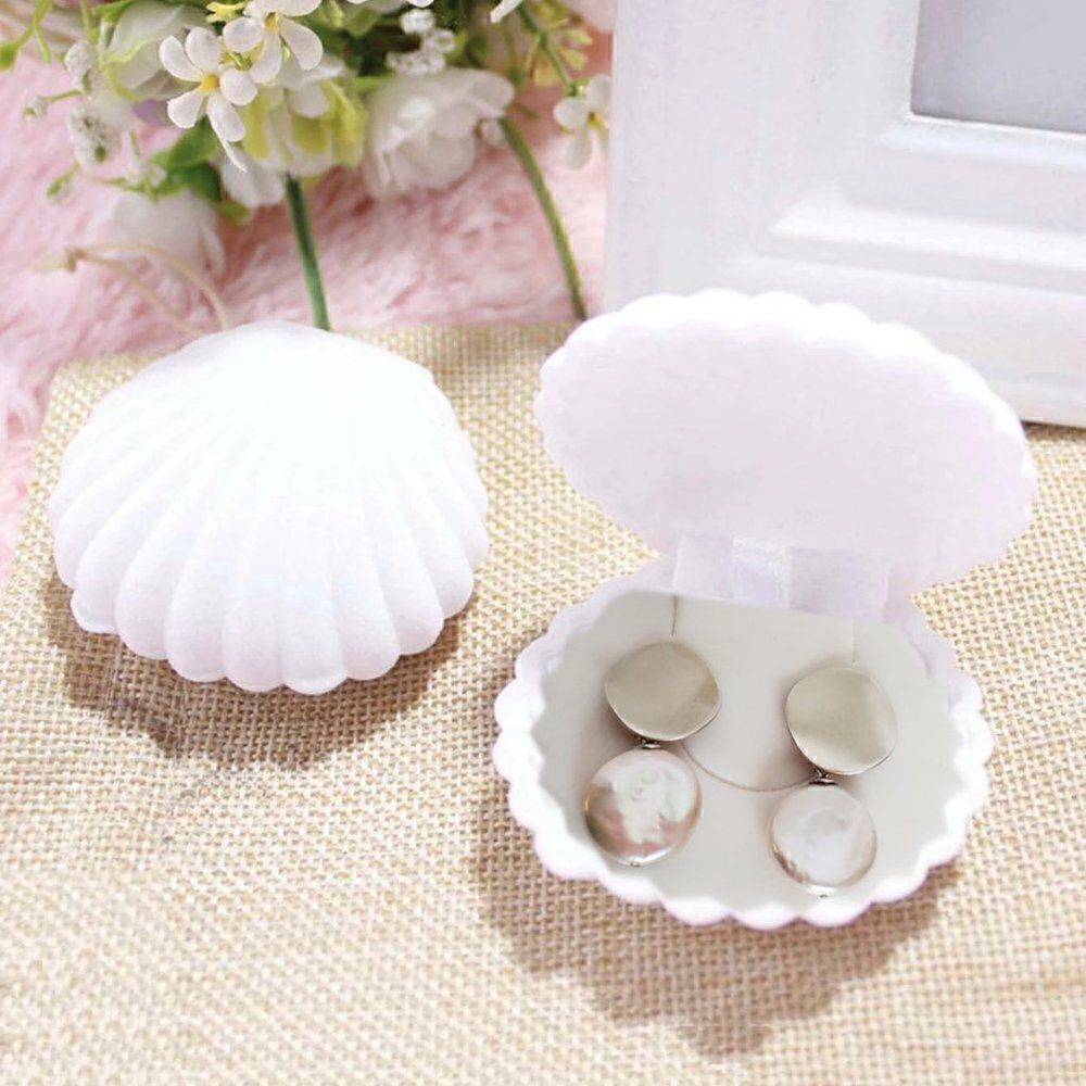 Sterling Silver Freshwater Baroque Pearl Classy Earrings NEW WITH GIFT BOX